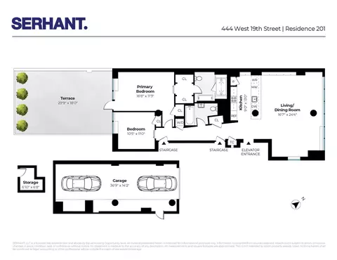 444 W 19th St #201, New York, NY 10011