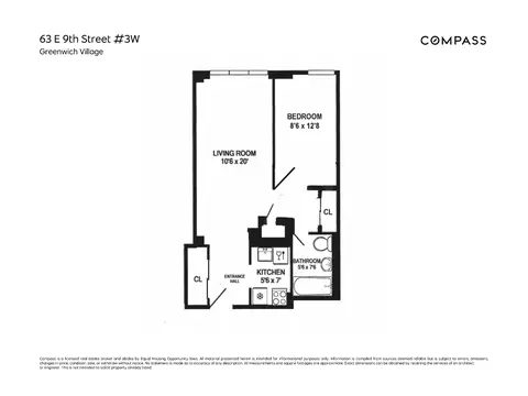 63 E 9th St #3W, New York, NY 10003