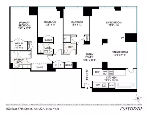 400 E 67th St #27A, New York, NY 10065
