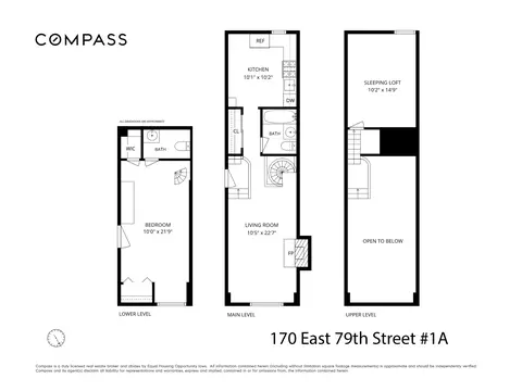 170 E 92nd St #1A, New York, NY 10128
