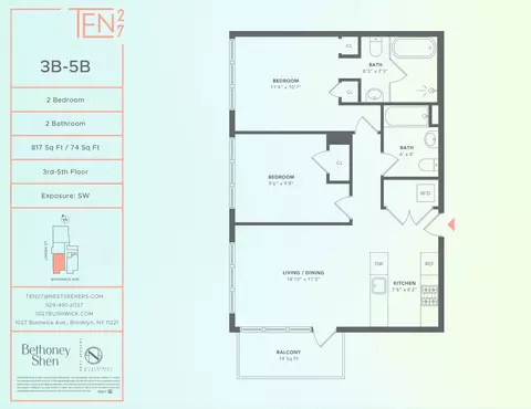 1027 Bushwick Ave #3-B, Brooklyn, NY 11221