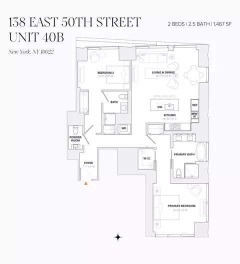 138 E 50th St #40B, New York, NY 10022