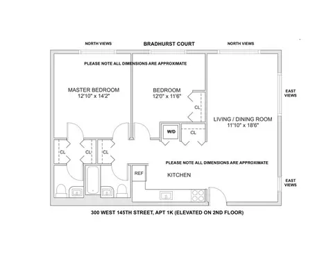 300 W 145th St #1K, New York, NY 10039