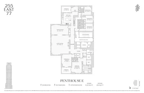 255 E 77th St #PHE, New York, NY 10075