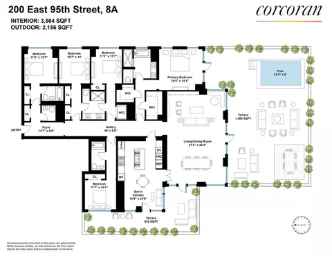 200 E 95th St #8A, New York, NY 10128