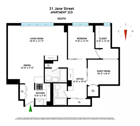 31 Jane St #2CD, New York, NY 10014