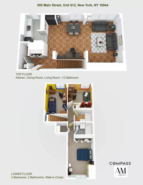555 Main St #512, New York, NY 10044