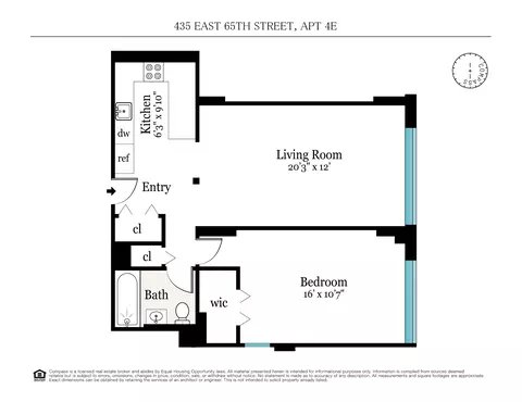 435 E 65th St #4E, New York, NY 10065