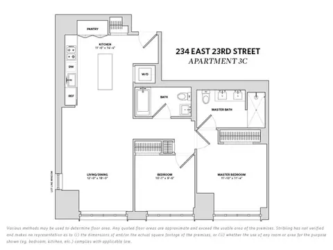 234 E 23rd St #3-C, New York, NY 10010
