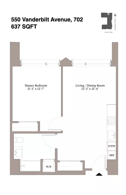 550 Vanderbilt Ave #702, Brooklyn, NY 11238
