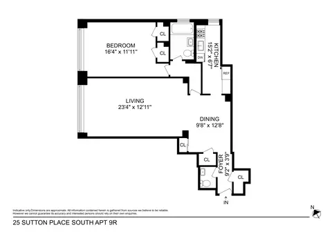 25 Sutton Pl S #9R, New York, NY 10022