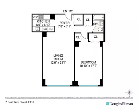 7 E 14th St #311, New York, NY 10003