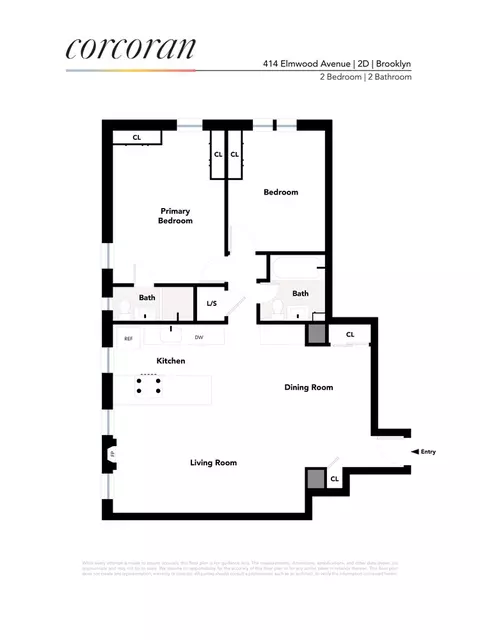 414 Elmwood Ave #2D, Brooklyn, NY 11230