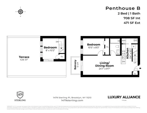 1479 Sterling Pl #4B, Brooklyn, NY 11213