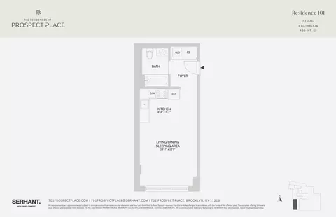 701 Prospect Pl #101, Brooklyn, NY 11216