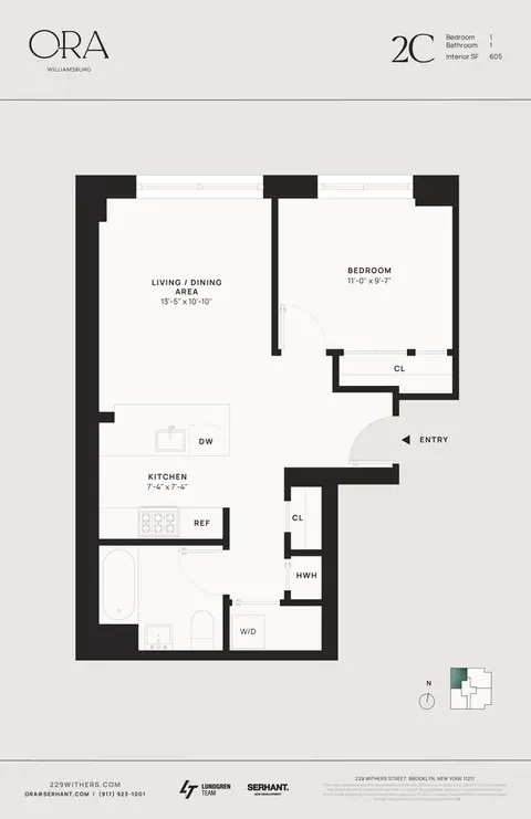 229 Withers St #2C, Brooklyn, NY 11211