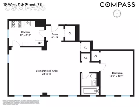 15 W 11th St #7B, New York, NY 10011