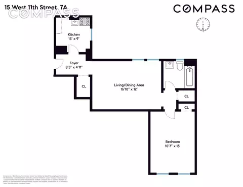 15 W 11th St #7A, New York, NY 10011