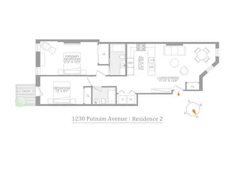 1230 Putnam Ave #2, Brooklyn, NY 11221