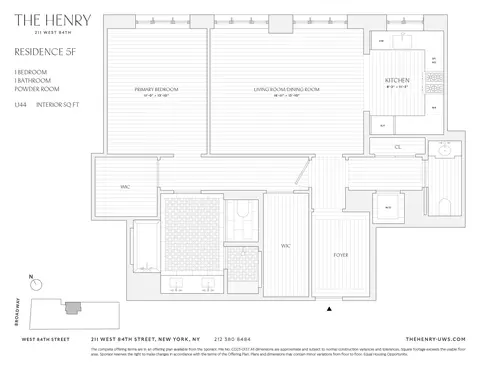 211 W 84th St #5F, New York, NY 10024
