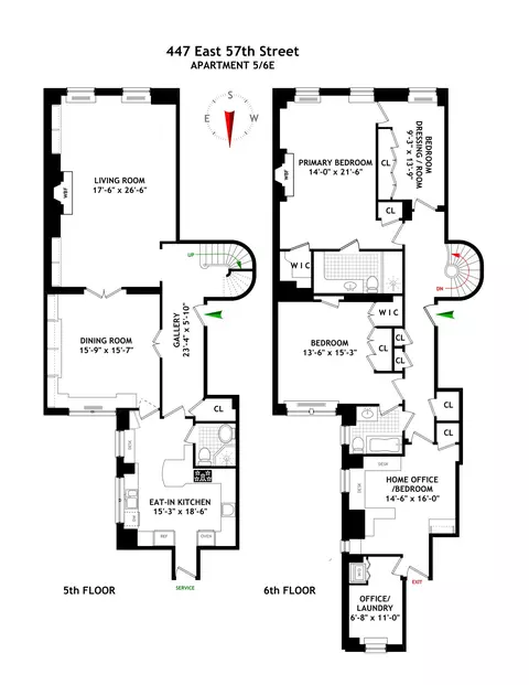 447 E 57th St #5/6A, New York, NY 10022