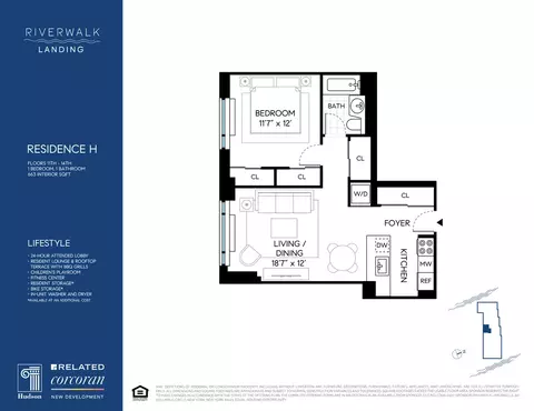 425 Main St #14H, New York, NY 10044