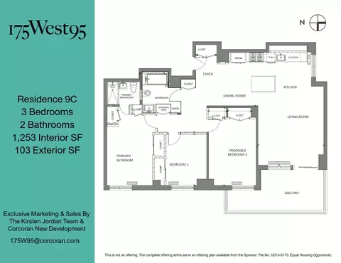 175 W 95th St #9C, New York, NY 10025