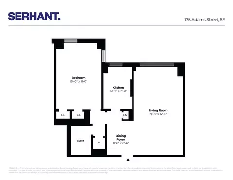 175 Adams St #5F, Brooklyn, NY 11201