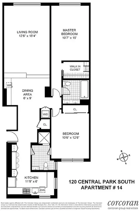 120 Central Park S #14A, New York, NY 10019