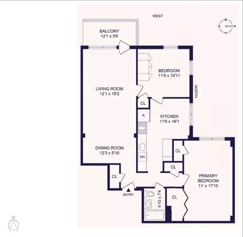 525 Ocean Pkwy #5K, Brooklyn, NY 11218