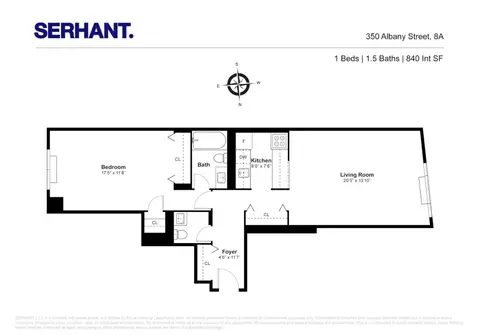 350 Albany St #8A, New York, NY 10280