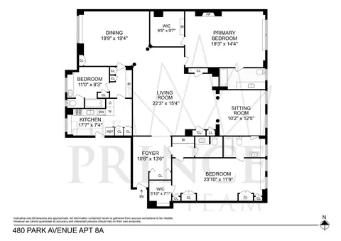 480 Park Ave #8A, New York, NY 10022