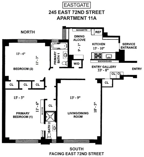 245 E 72nd St #11A, New York, NY 10021