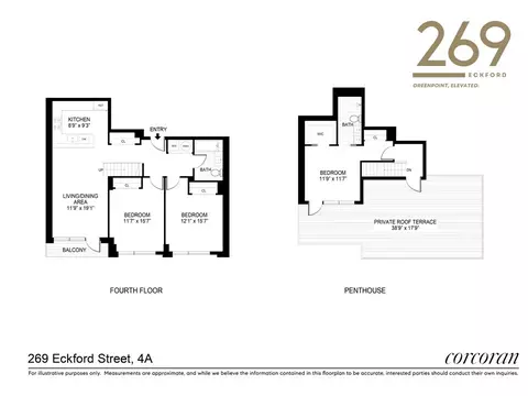 269 Eckford St #4A, Brooklyn, NY 11222