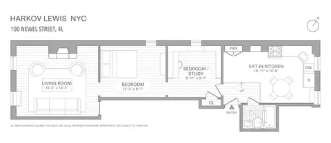 100 Newel St #4L, Brooklyn, NY 11222