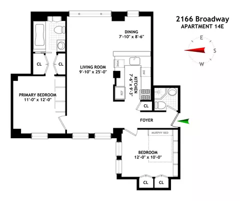 2166 Broadway #14E, New York, NY 10024