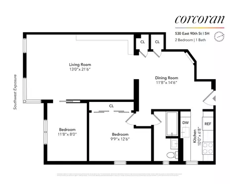 530 E 90th St #5H, New York, NY 10128