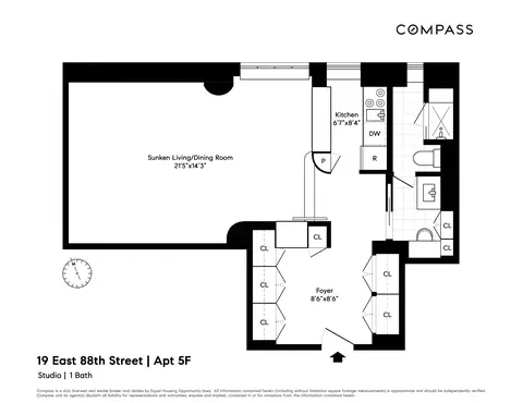19 E 88th St #5F, New York, NY 10128