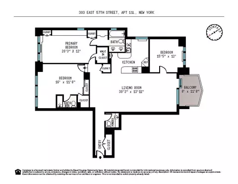 303 E 57th St #11L, New York, NY 10022