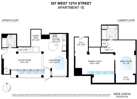 357 W 12th St #1E, New York, NY 10014