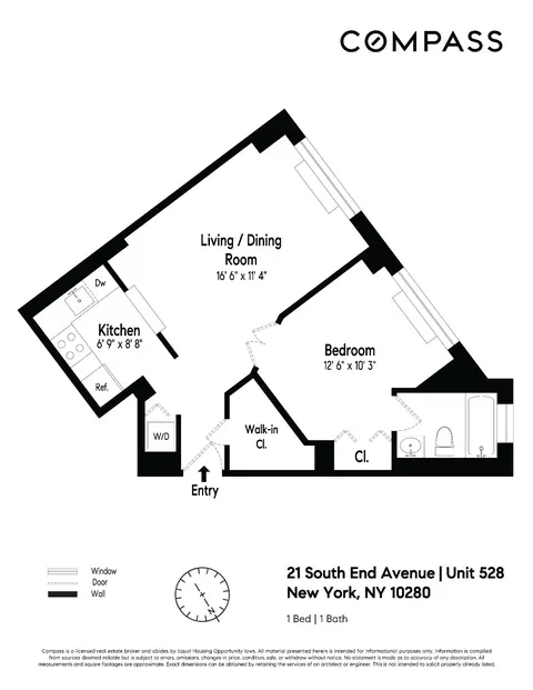 21 S End Ave #528, New York, NY 10280