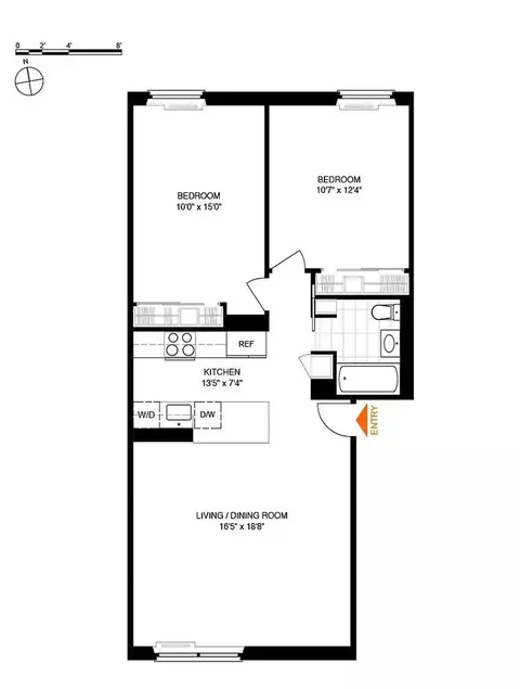 636 Washington St #3B, New York, NY 10014