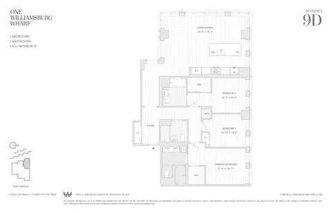 480 Kent Ave #9D, Brooklyn, NY 11249