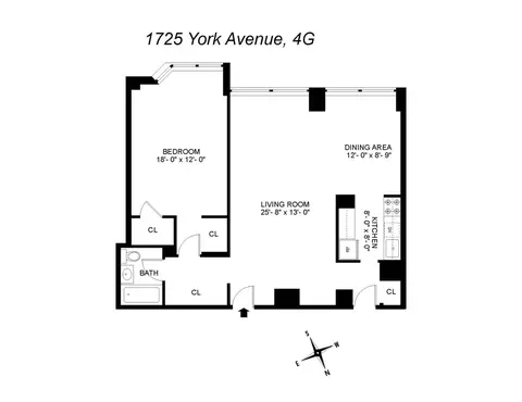 1725 York Ave #4G, New York, NY 10128