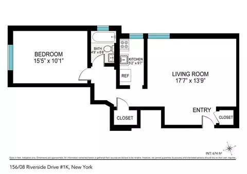156-08 Riverside Dr W #1K, New York, NY 10032