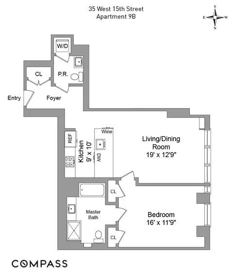 35 W 15th St #9B, New York, NY 10011