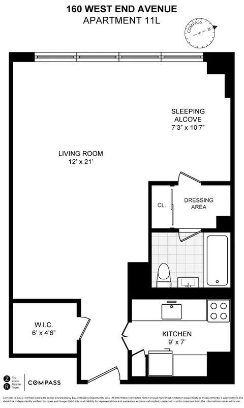 160 W End Ave #11L, New York, NY 10023