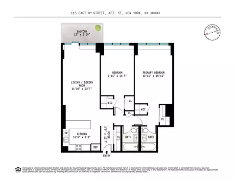115 E 9th St #5E, New York, NY 10003