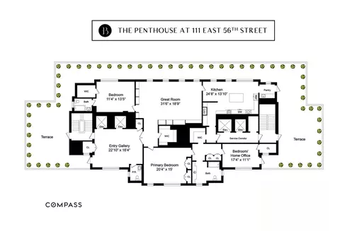 111 E 56th St #PH19, New York, NY 10022