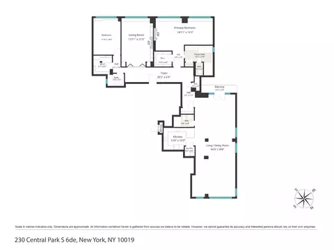 230 Central Park S #6DE, New York, NY 10019